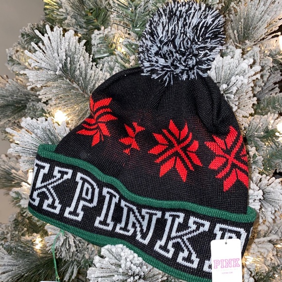 NWT Victoria Secret PINK Beanie - Picture 2 of 6
